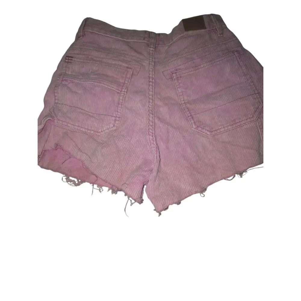 BDG High-rise Size 25 Pink Jean Shorts